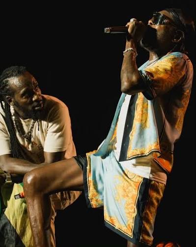 Vybz Kartel and Mavado together